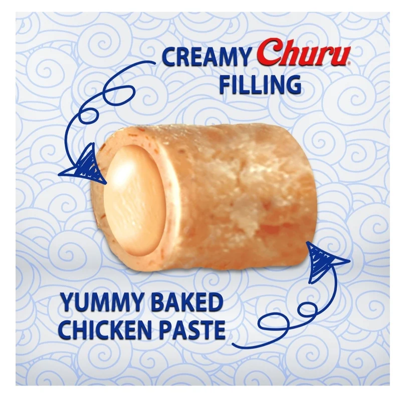 Churu Bites Leckerli für Hunde mit Huhn und Shees, 8er-Pack