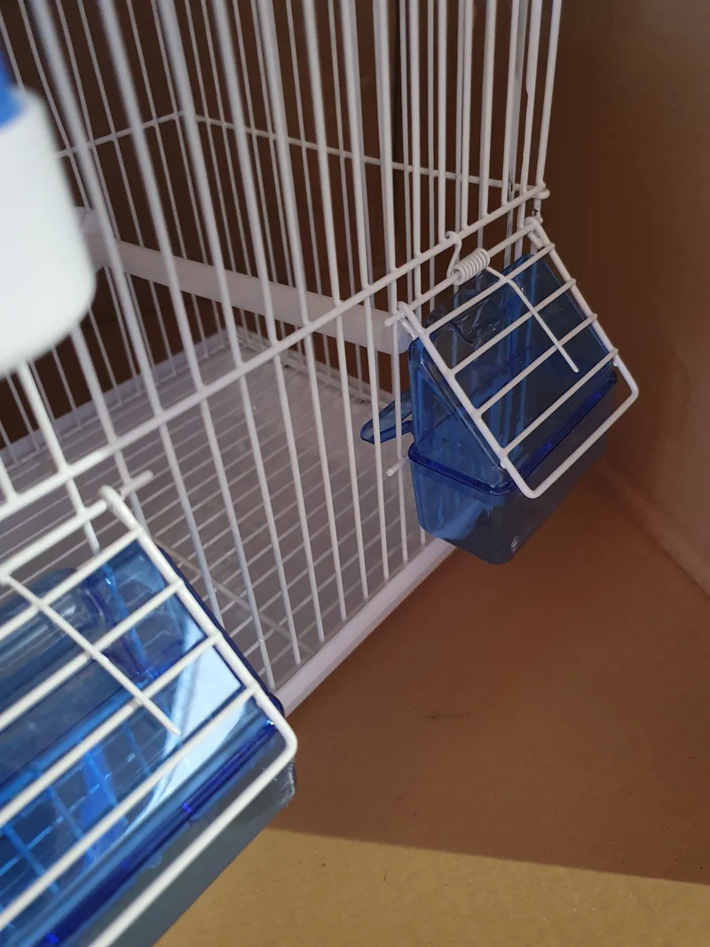 Transportkäfig / Singkäfig Blau