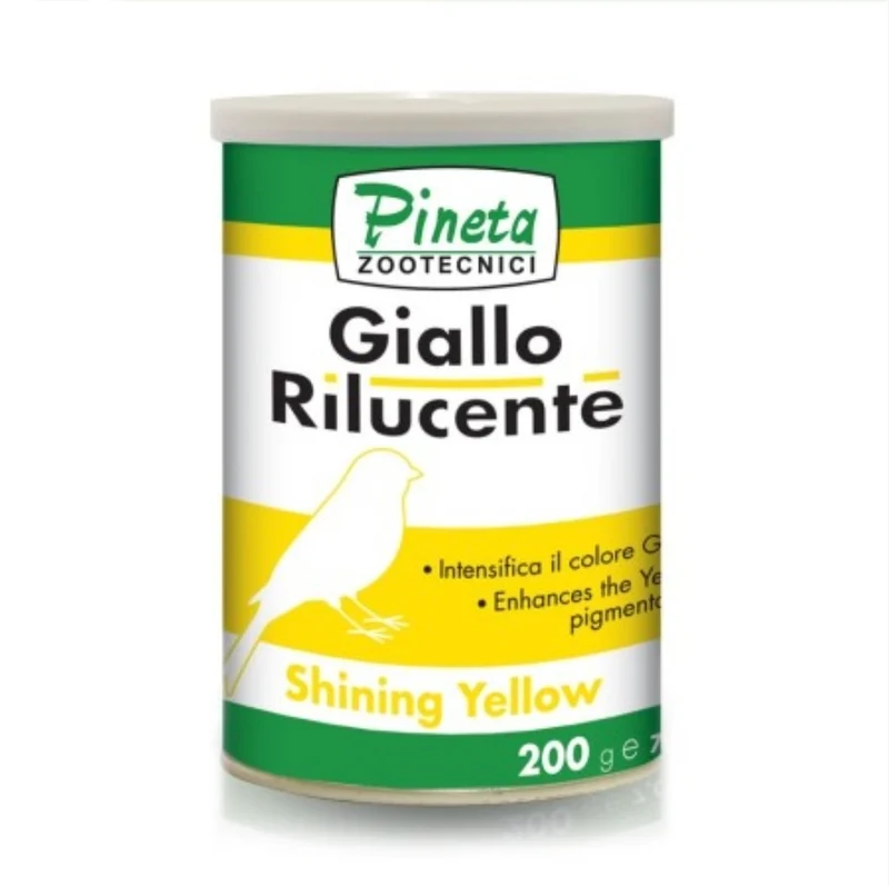 Giallo Rilucente 200 Gramm ( Gelber Farbverstärker ) - Pineta Zootecnici
