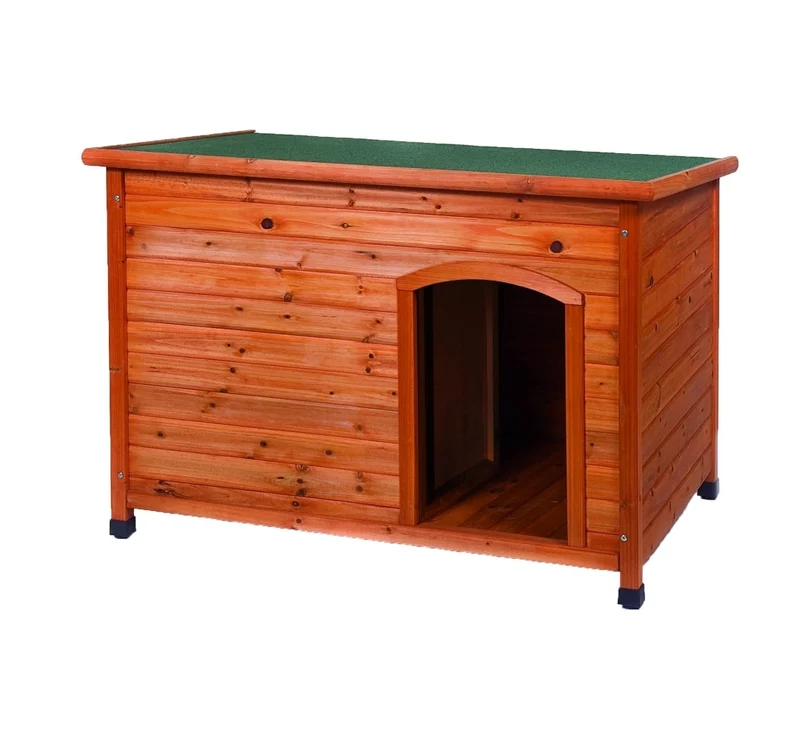 Waldhundehütte Balou 2 Holzfarben