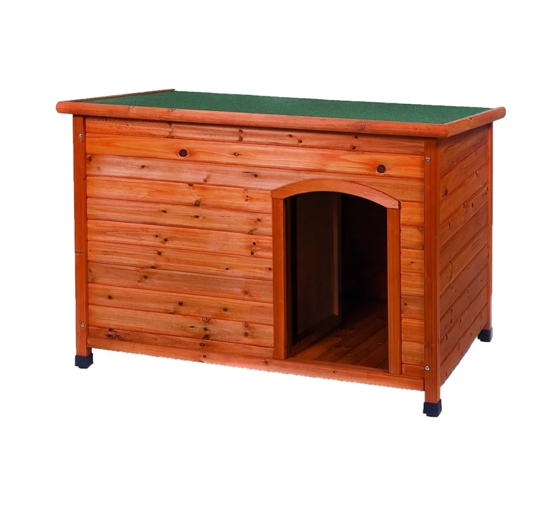 Waldhundehütte balou 1 holzfarben