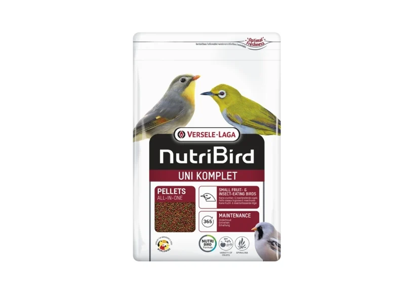 Nutribird Uni Komplet 1 kg – Extrudierte Pellets – Versele Laga