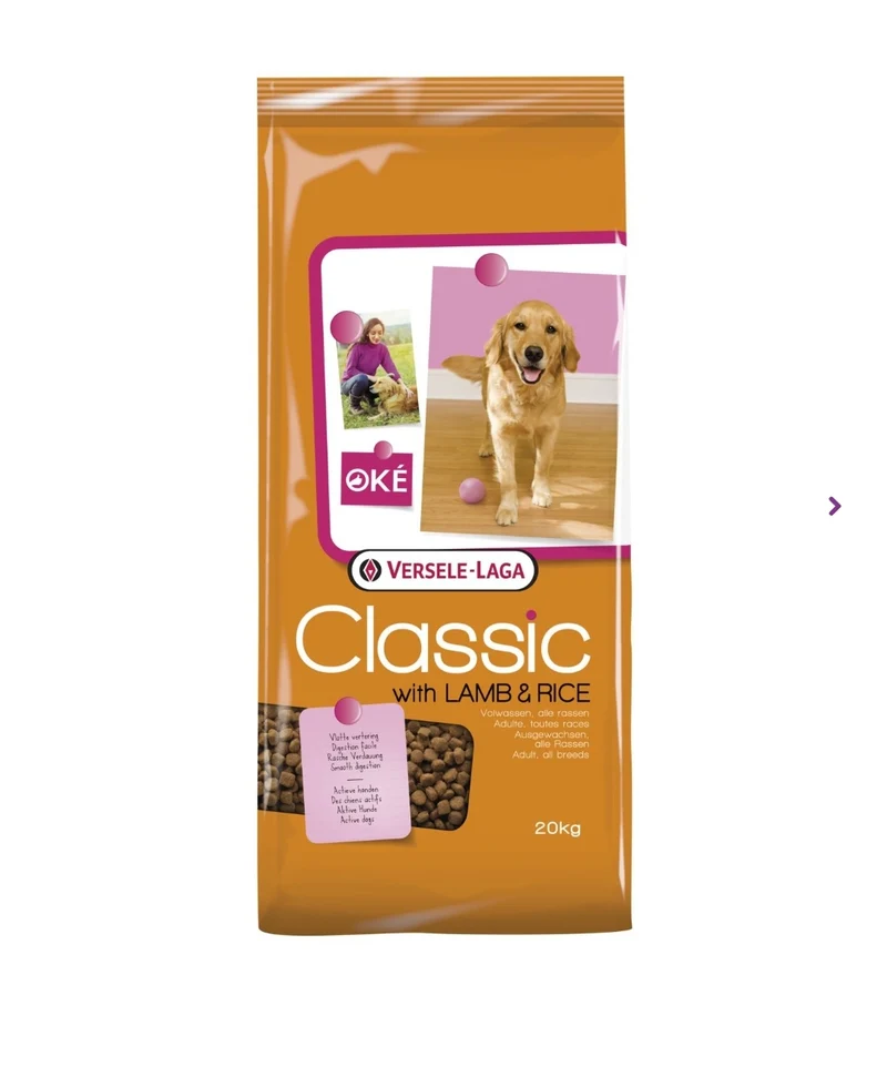 Classic Lamm & Reis Hundefutter 20 kg - Versele Laga