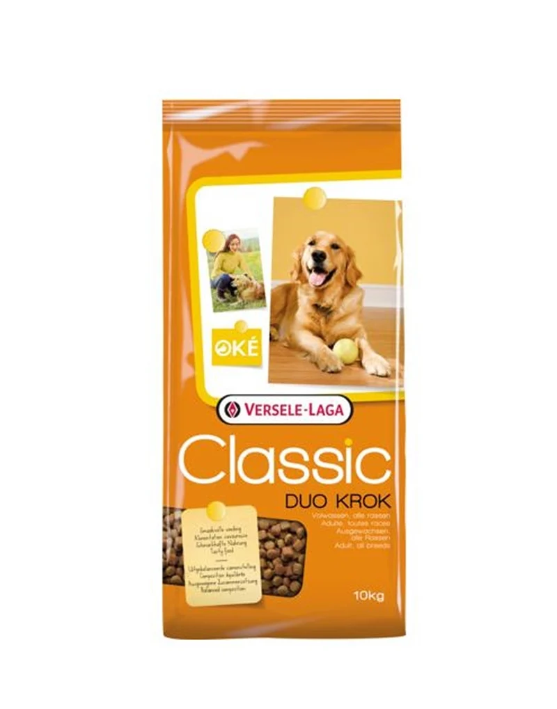 Classic Duo Krok Hundefutter 10 kg - Versele Laga