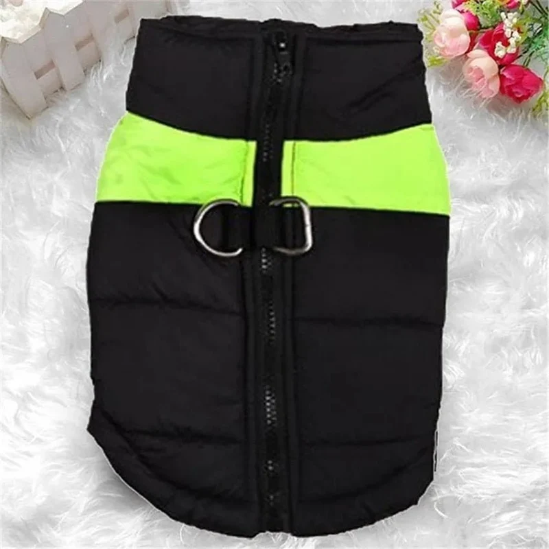 Casaco Protetor para Cães - Casaco de Inverno Impermeável (chuva)