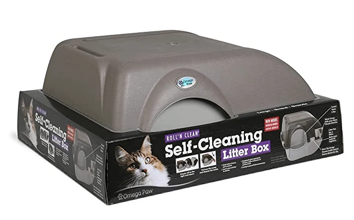 Casa de Banho para Gato - WC Gato Omega Paw