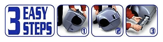 Casa de Banho para Gato - WC Gato Omega Paw