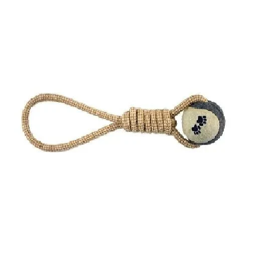 Brinquedo para cão - Corda Bola de Ténis - 33 cm IMAC