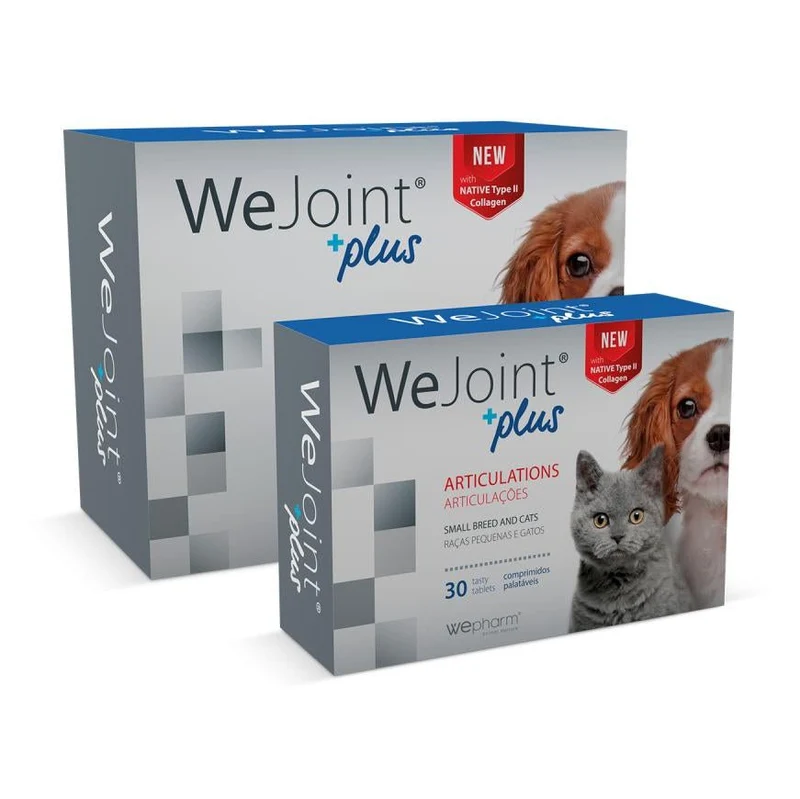 WeJoint Plus | Raças Pequenas e Gatos | 30 Comprimidos