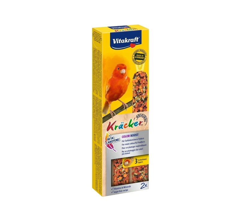 Vitakraft Kräcker Kanarienvogel Color Boost 2 Stk