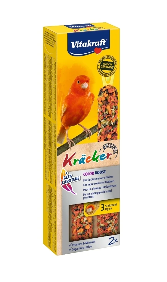 Vitakraft Kräcker Kanarienvogel Color Boost 2 Stk