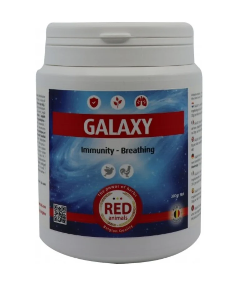 Galaxy (Grüner Ton + ätherische Öle) 300gr – Für Tauben und Vögel