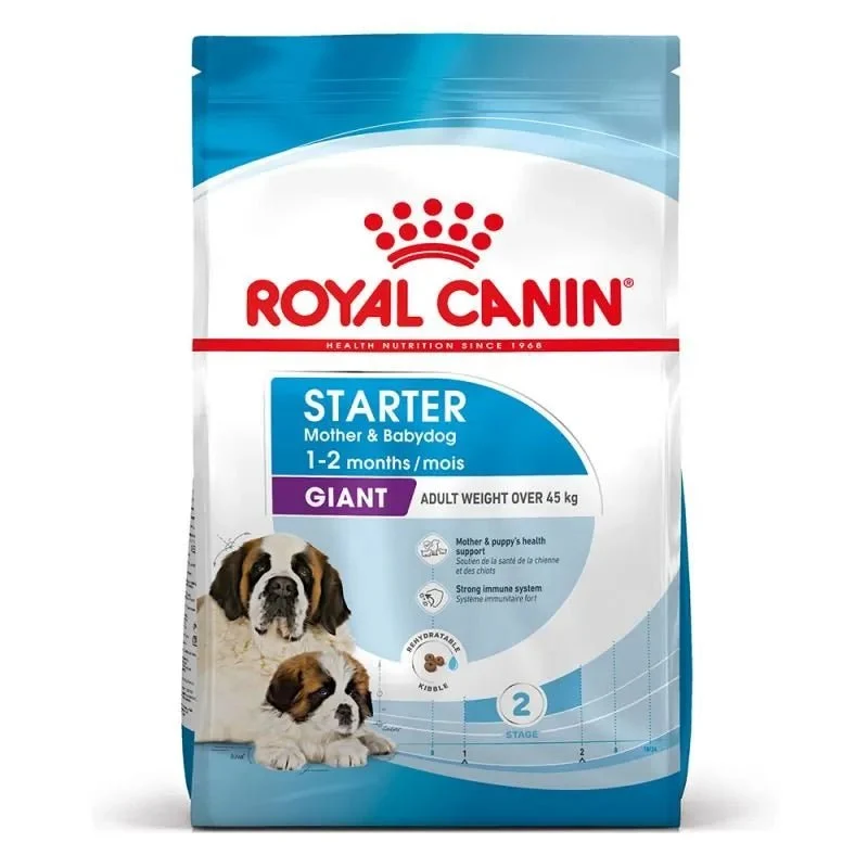 Royal Canin Pediatric Starter Puppy Giant Dog - Para Cachorros de Raça Gigante - 15 Quilos