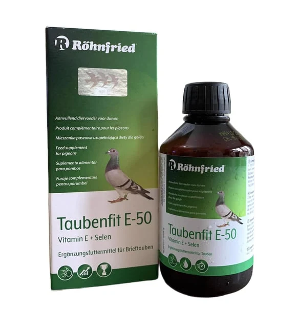 Taubenfit-E 50 Vit. E-Konzentrat (Vit. E und Selen, Brut- und Flugzeit) 250ml