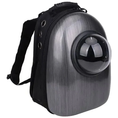 Mochila Cápsula Espacial com Visor para Cão / Gato