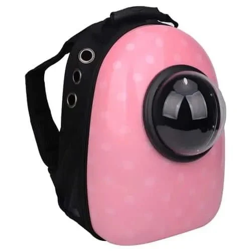 Mochila Cápsula Espacial com Visor para Cão / Gato