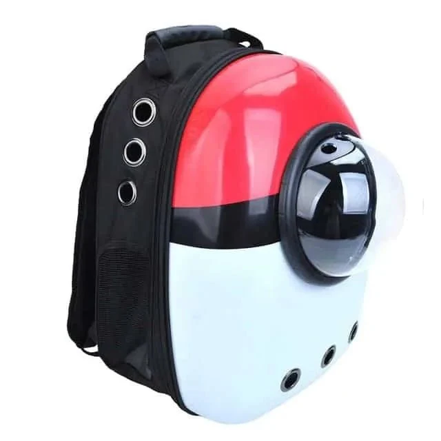 Mochila Cápsula Espacial com Visor para Cão / Gato