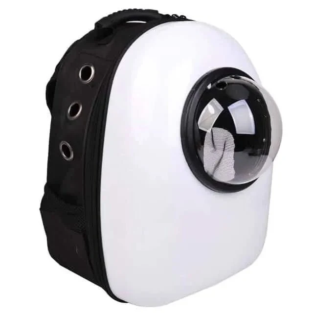 Mochila Cápsula Espacial com Visor para Cão / Gato