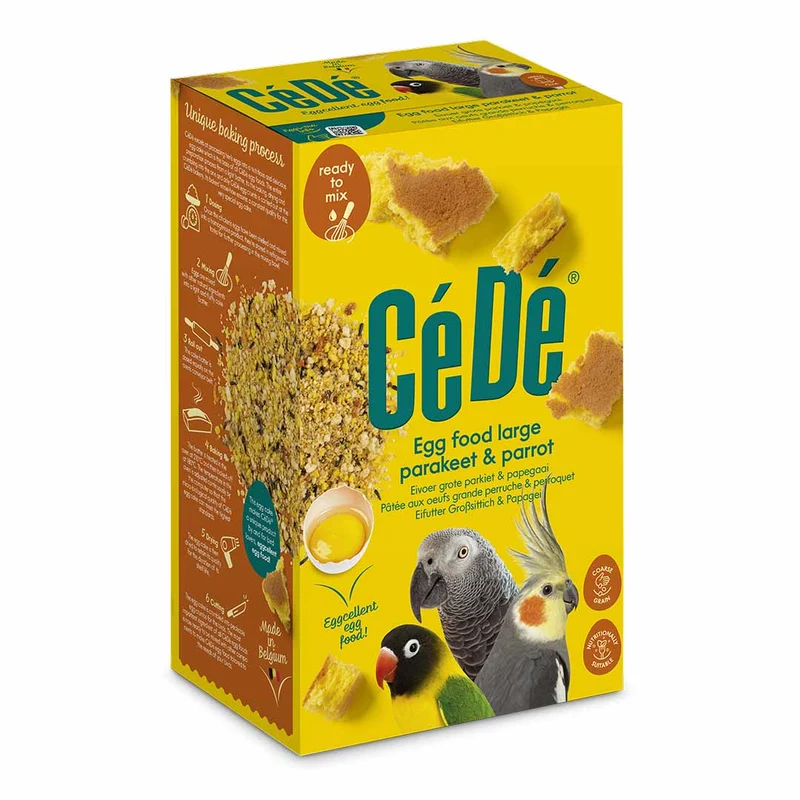 CéDé Eifutter Großsittiche (auch Unzertrennliche) & Papageien 1kg