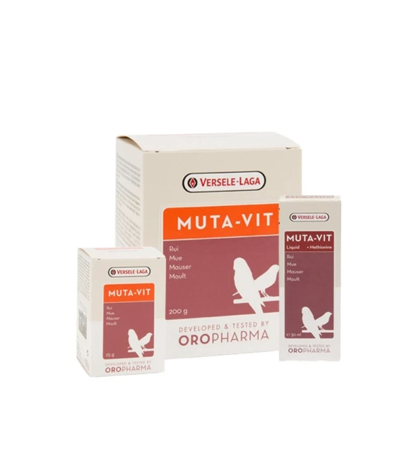Muta-Vit 200 Gramm - Mauser und Vitamin - Oropharma Versele Laga