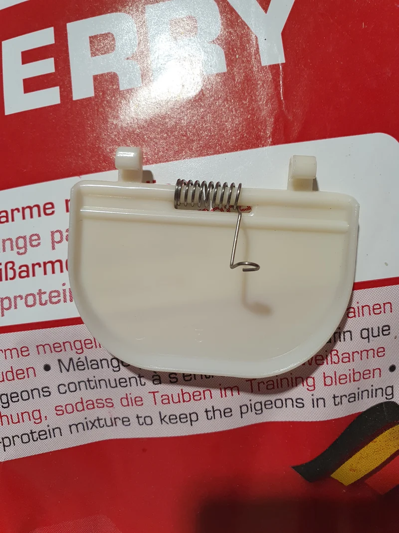Abdeckung weißer Drahtkäfig 102cm