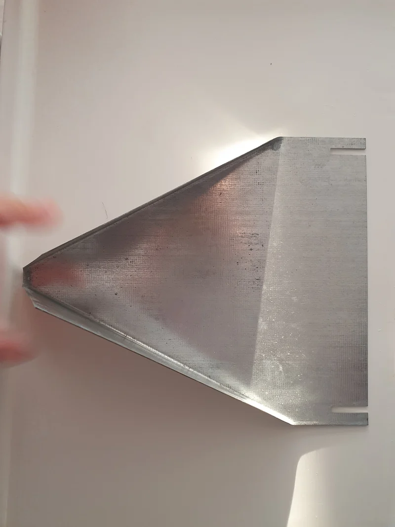 Sitzstangenhalter aus Metall groß
