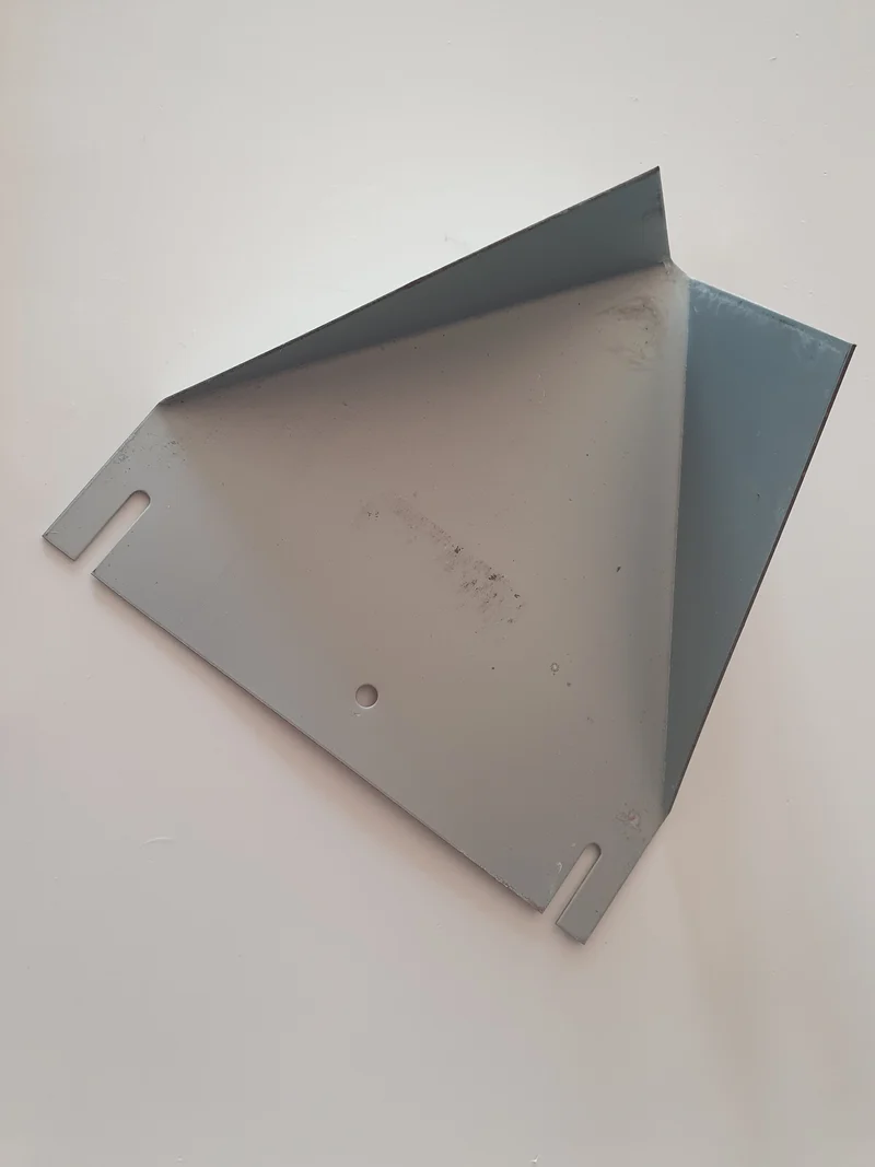 Mittelgroßer Stangenhalter aus Metall