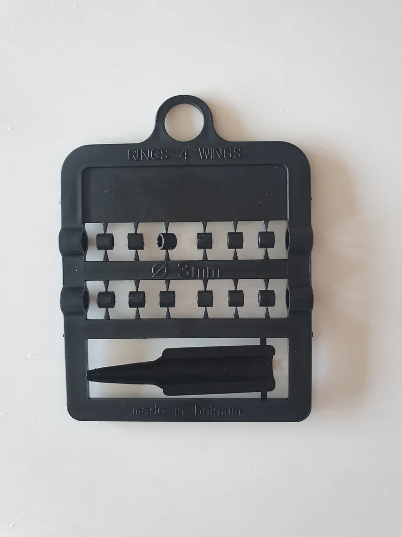 EZ Spaltringe Vögel (Ø 3mm) (12 auf Karte) 1.