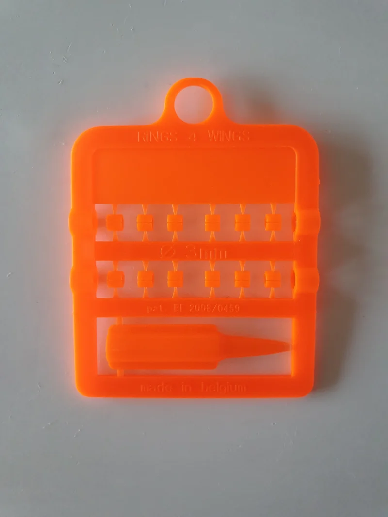 EZ Spaltringe Vögel (Ø 3mm) (12 auf Karte) 1.