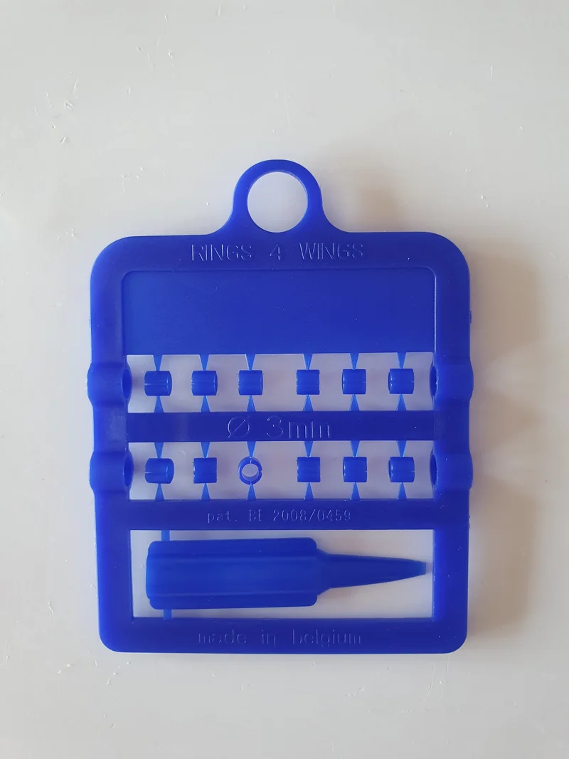 EZ Spaltringe Vögel (Ø 3mm) (12 auf Karte) 1.