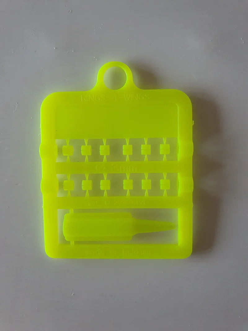 EZ Spaltringe Vögel (Ø 3mm) (12 auf Karte) 1.