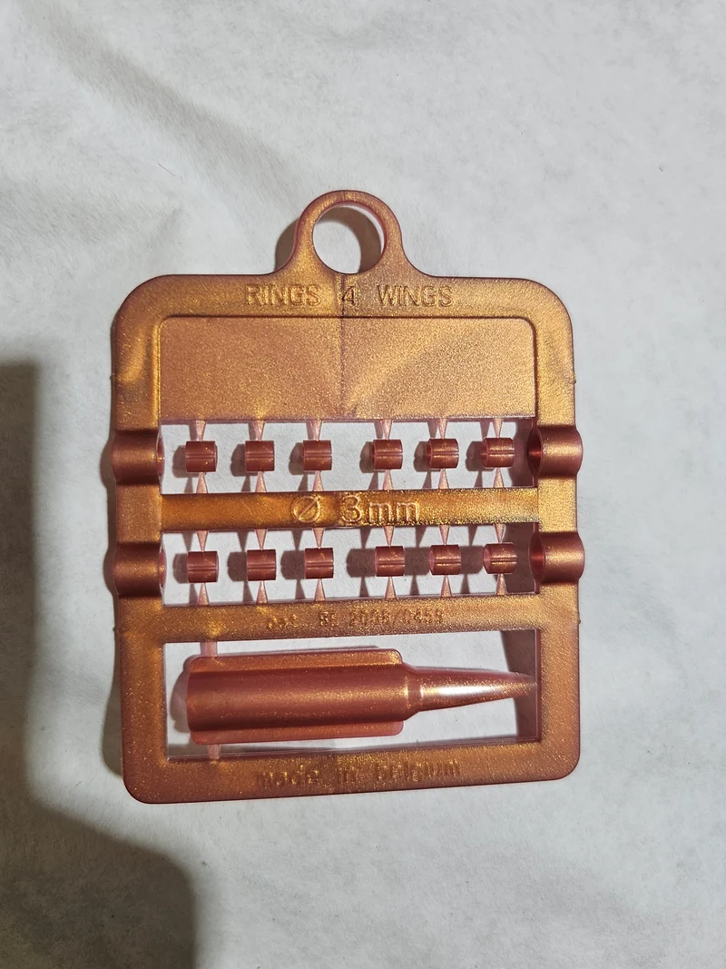EZ Spaltringe Vögel (Ø 3mm) (12 auf Karte) 1.