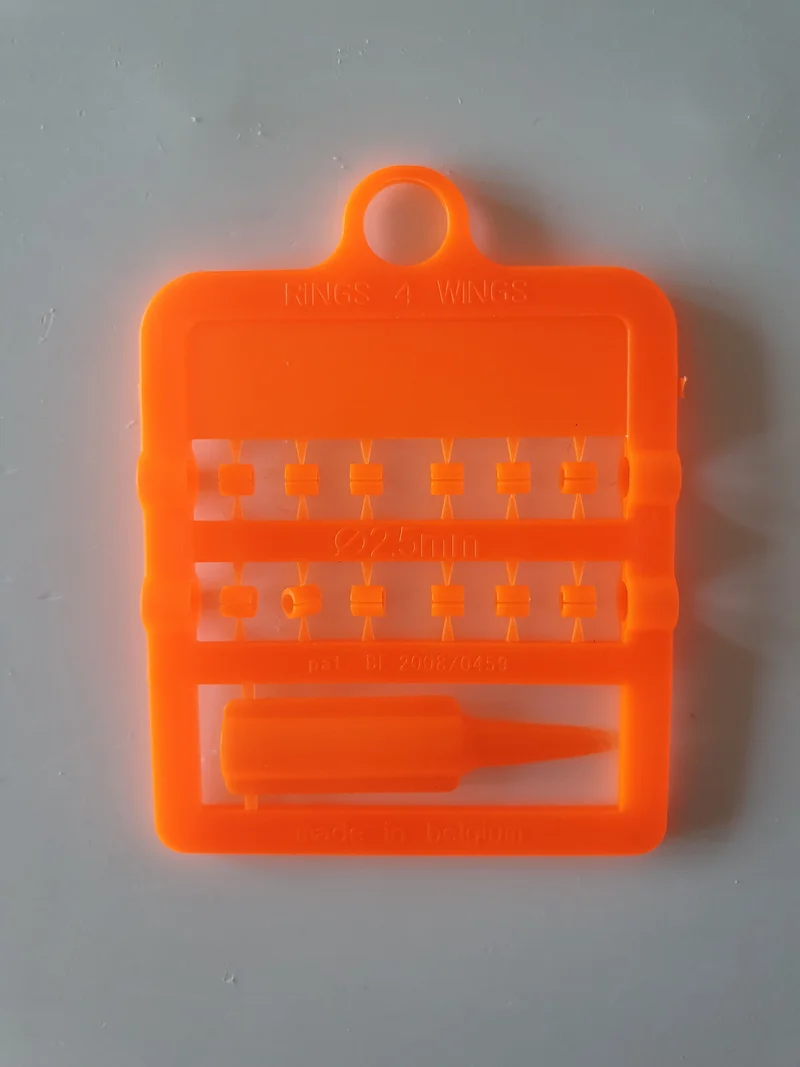 EZ Spaltringe Vögel (Ø 2.5mm) (12 auf Karte) 1.