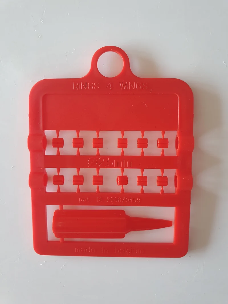 EZ Spaltringe Vögel (Ø 2.5mm) (12 auf Karte) 1.