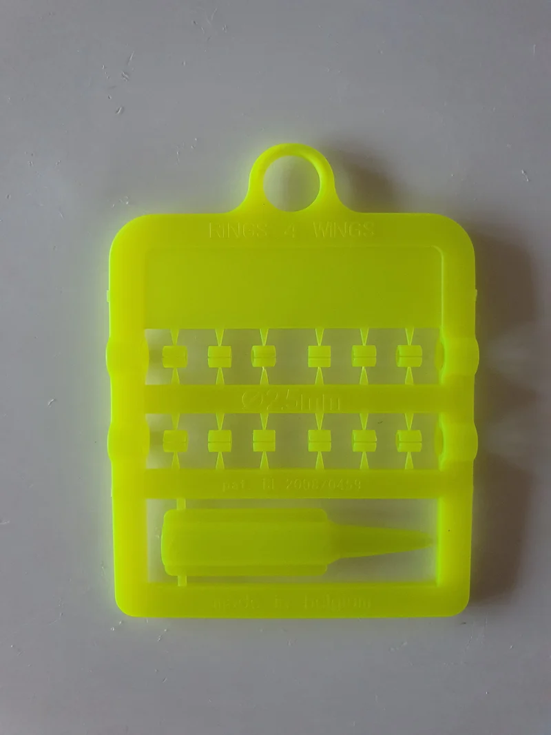 EZ Spaltringe Vögel (Ø 2.5mm) (12 auf Karte) 1.