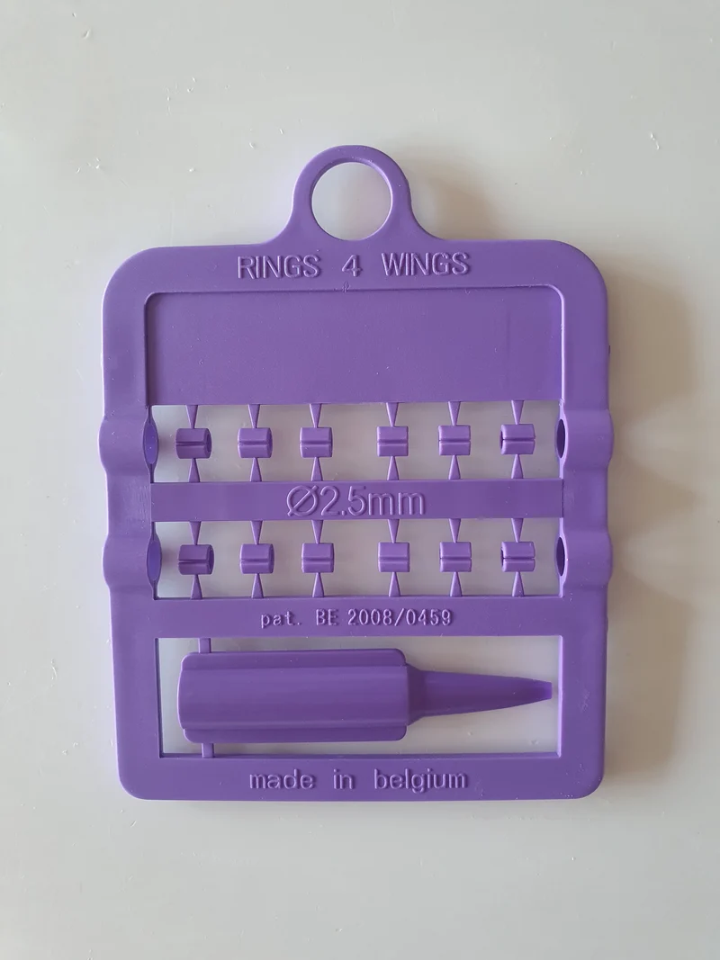 EZ Spaltringe Vögel (Ø 2.5mm) (12 auf Karte) 1.