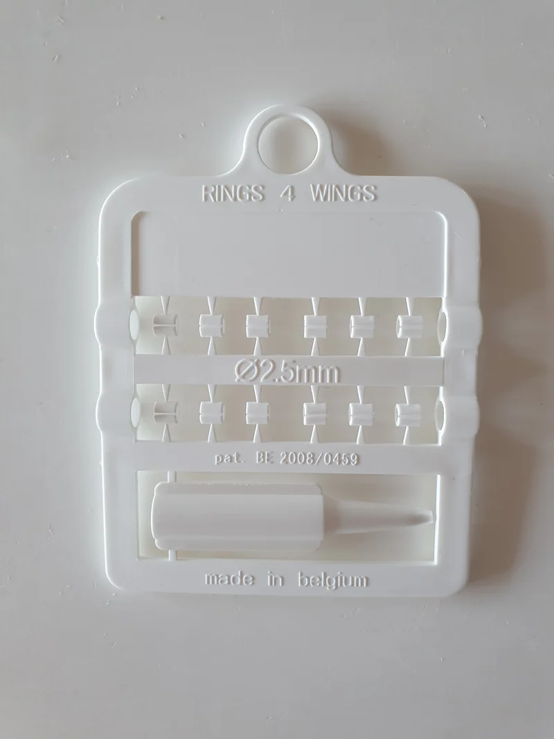EZ Spaltringe Vögel (Ø 2.5mm) (12 auf Karte) 1.