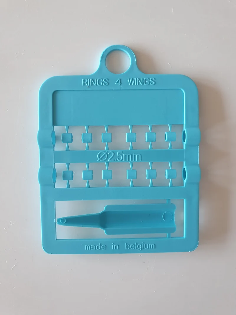 EZ Spaltringe Vögel (Ø 2.5mm) (12 auf Karte) 1.