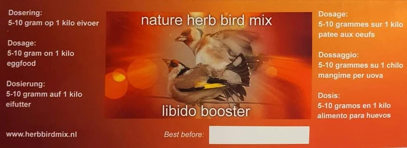 Libido-Booster 150 Gramm – Kräuter-Vogel-Mischung