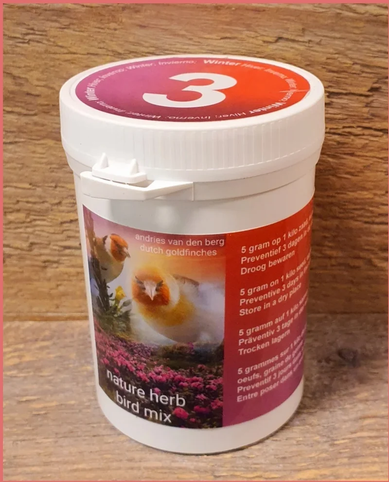 Kräutermischung 3 – Winterzeit (150 g) – Kräuter-Vogelfutter