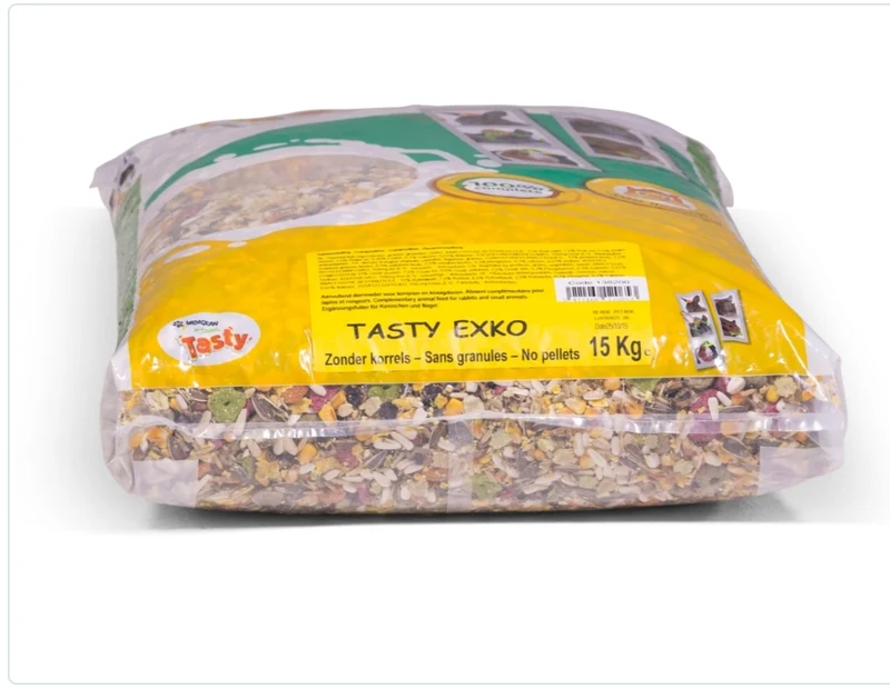 Tasty Exko, Alleinfuttermittel für Nagetiere, Vadigran 15 kg