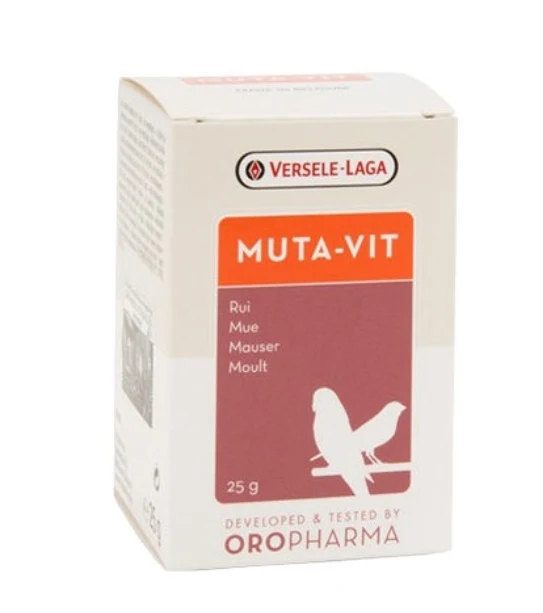 Muta-Vit 25 Gramm - Häutung und Vitamin - Oropharma Versele Laga