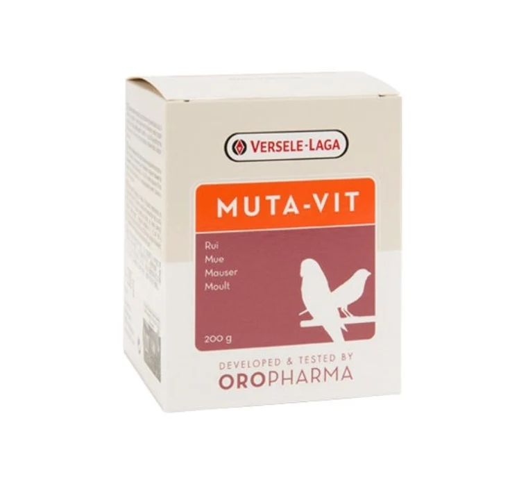 Muta-Vit 25 Gramm - Häutung und Vitamin - Oropharma Versele Laga