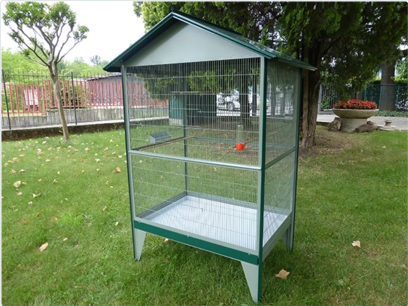 AVIO NR 16 GRÜN MIT WEISSEM DACH 122X93X173CM