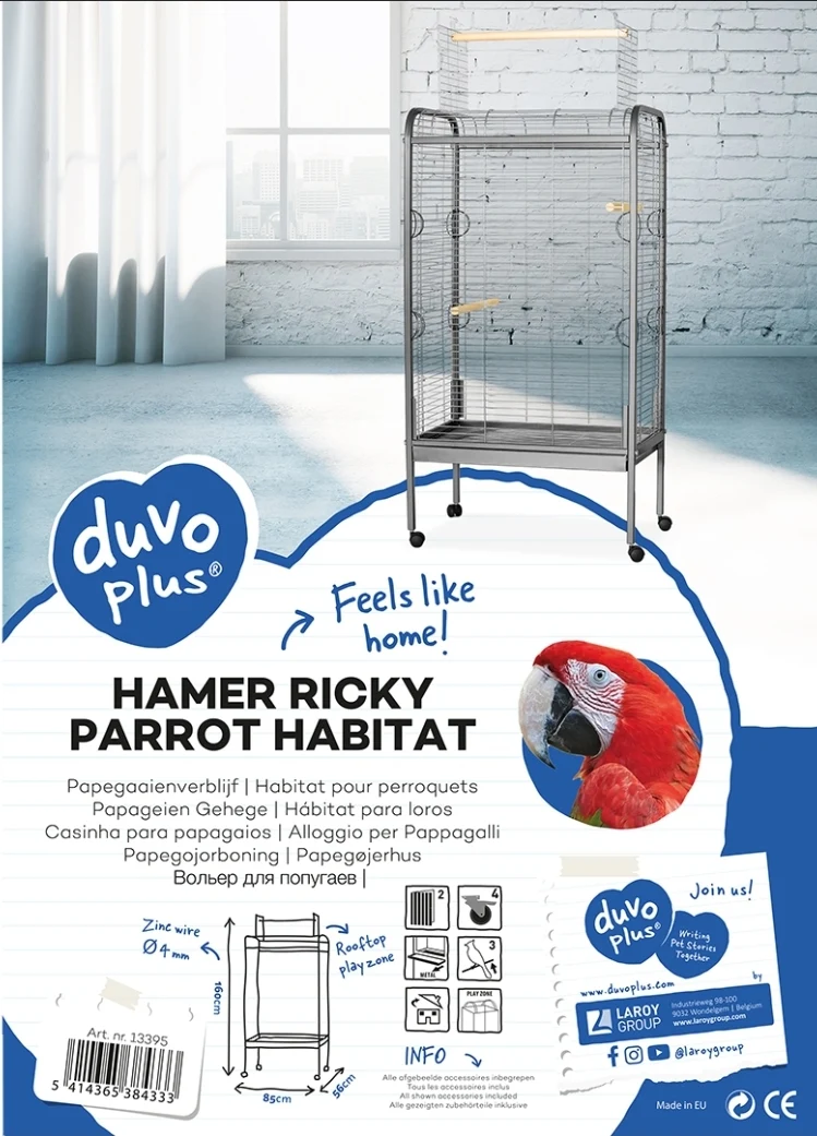 Papageienkäfig 3 Modelle