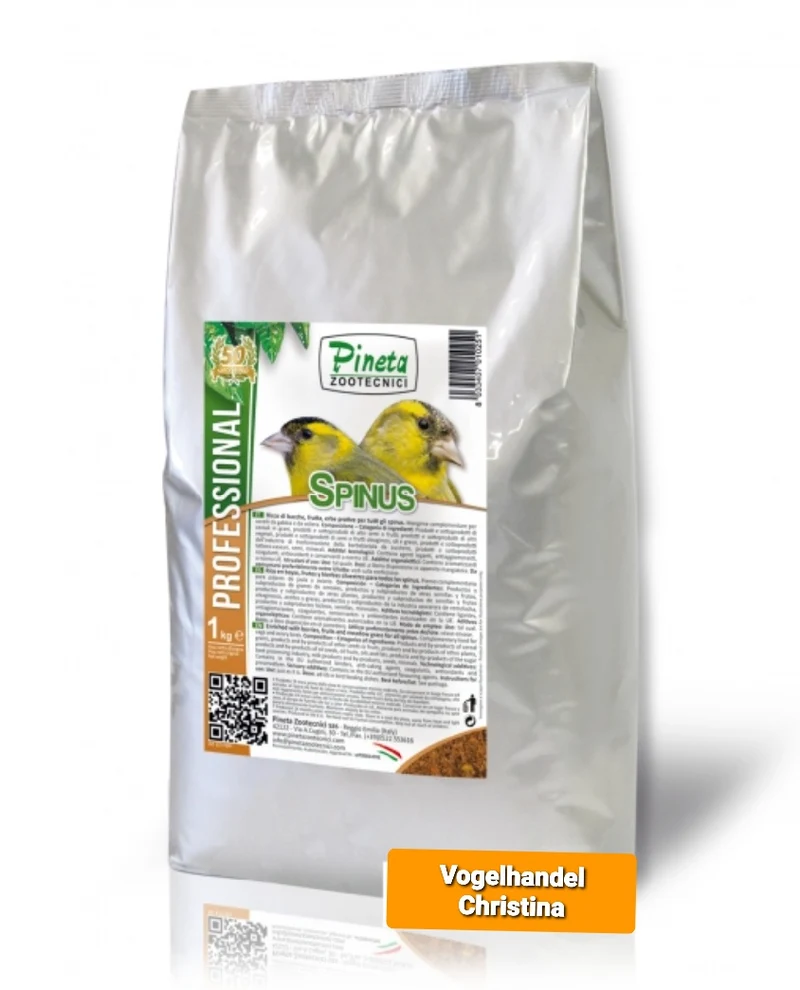 Spinus Universal Patee (Kräuter, Früchte und Beeren) 1kg - Pineta Zootecnisi