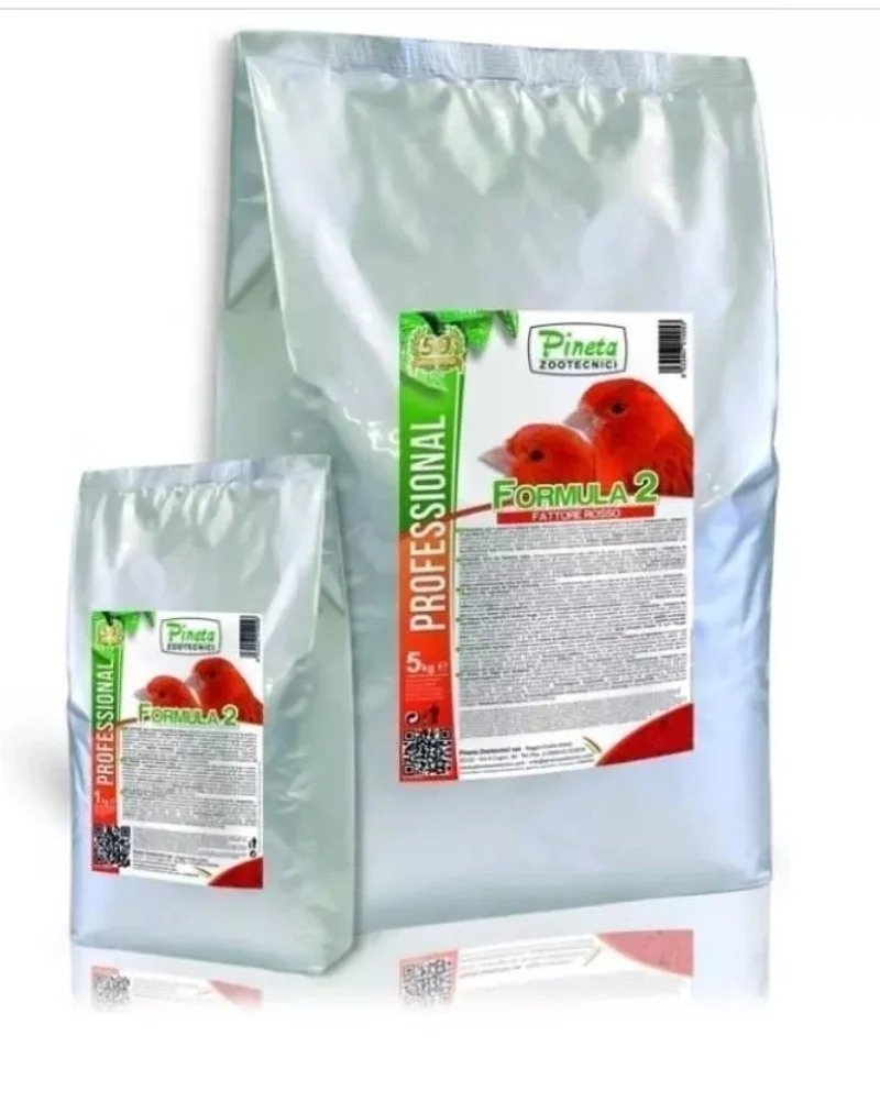 Formula 2 Fattore Rosso 1kg (+ Beta-Carotin und Canthaxanthin) - Pineta Zootecnisi