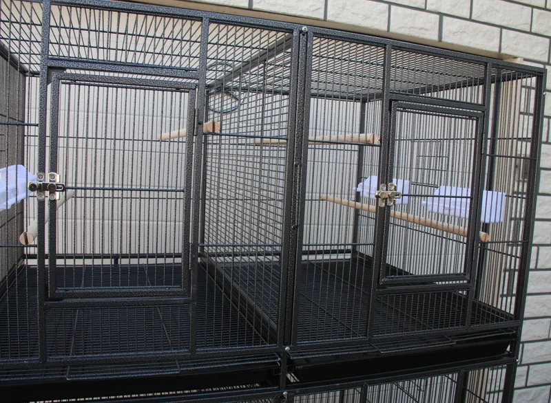 Papageien Sittiche Käfig 4-teilig (*)