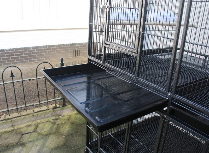 Papageien Sittiche Käfig 4-teilig (*)