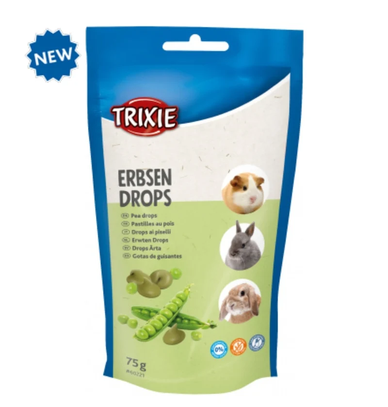 Trixie Erbsentropfen 75 Gramm